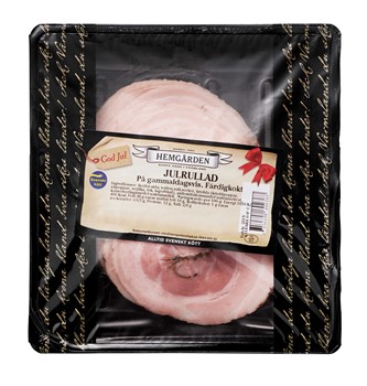Julrullad skivad
