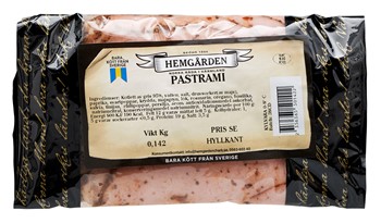 Pastrami skivad