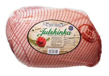 Julskinka rimmad