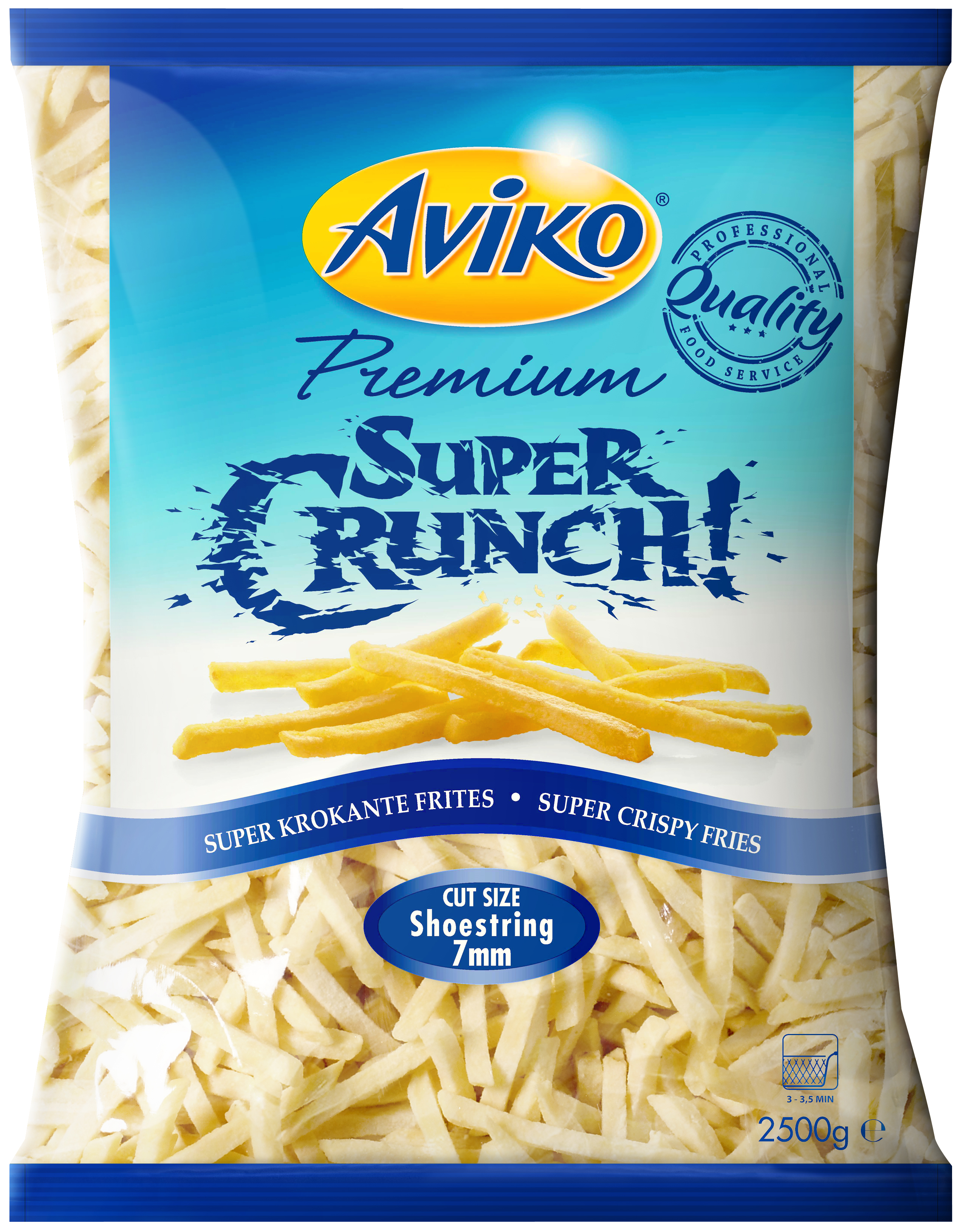 Pommes Frites Super Crunch 7 mm