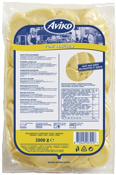 Förkokt skivad potatis 7 mm