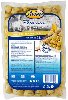 Marinerad babypotatis citronpeppar