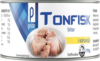 Tonfisk i olja bitar