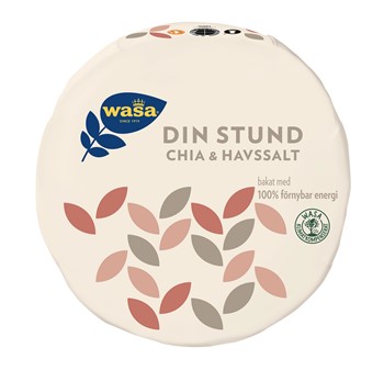 Knäckebröd Din Stund Chia &Havssalt