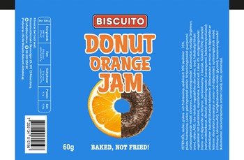 Donut - Orange Jam