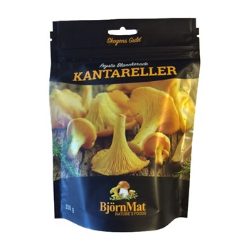 Frysta Kantareller, blancherade