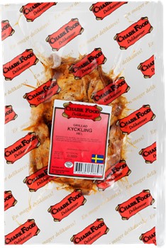 Grillad Svensk kyckling Hel