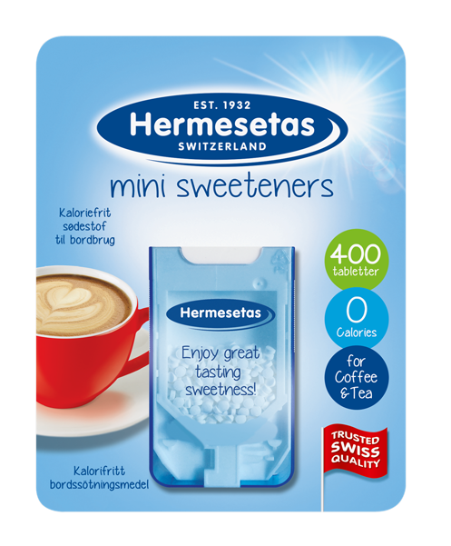 Hermesetas Mini Sweeteners 400tab