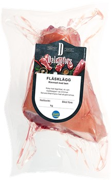 Fläsklägg rimmad med ben