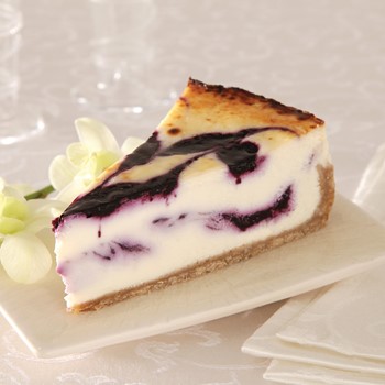 Blueberry White Choc Cheese Brulee