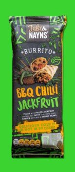 J&N Bbq Chilli Jackfruit Burrito