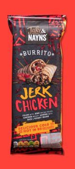 J&N Jerk Chicken Burrito