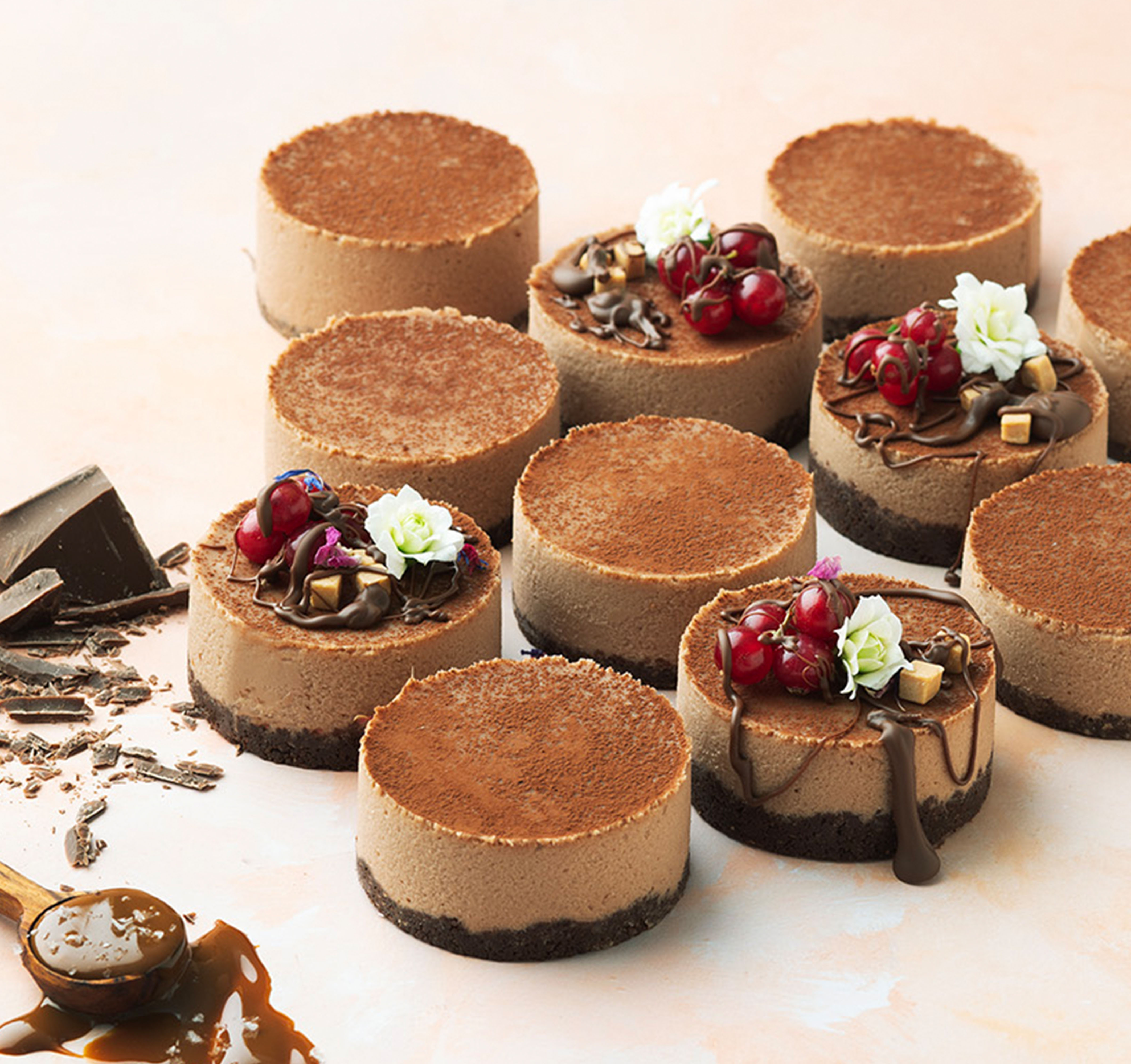 Cheesecake Choklad saltkola dessert