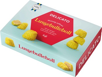 Lussebulleboll 6-p