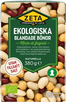 Blandade Bönor Ekologiska