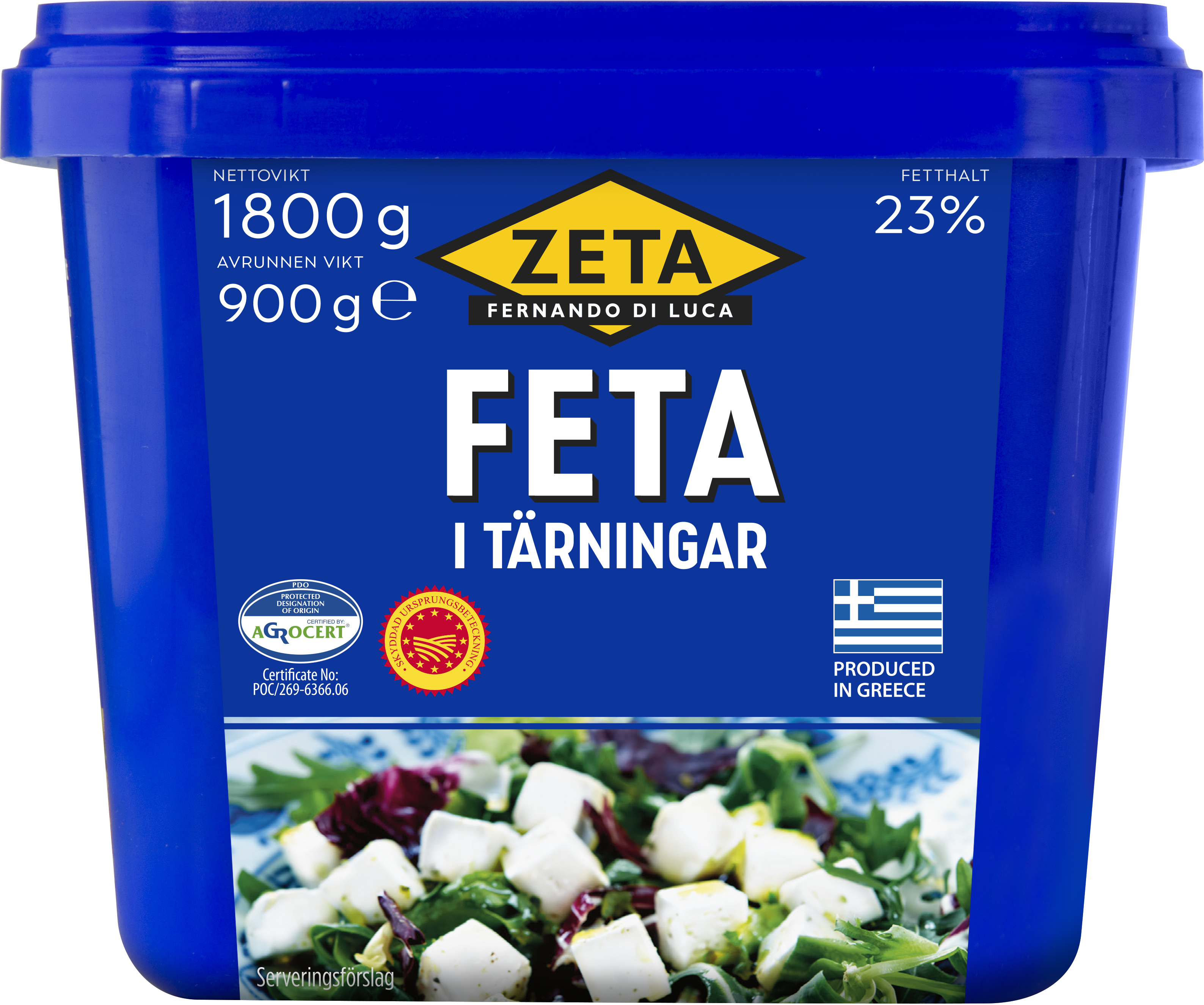 Feta i tärningar