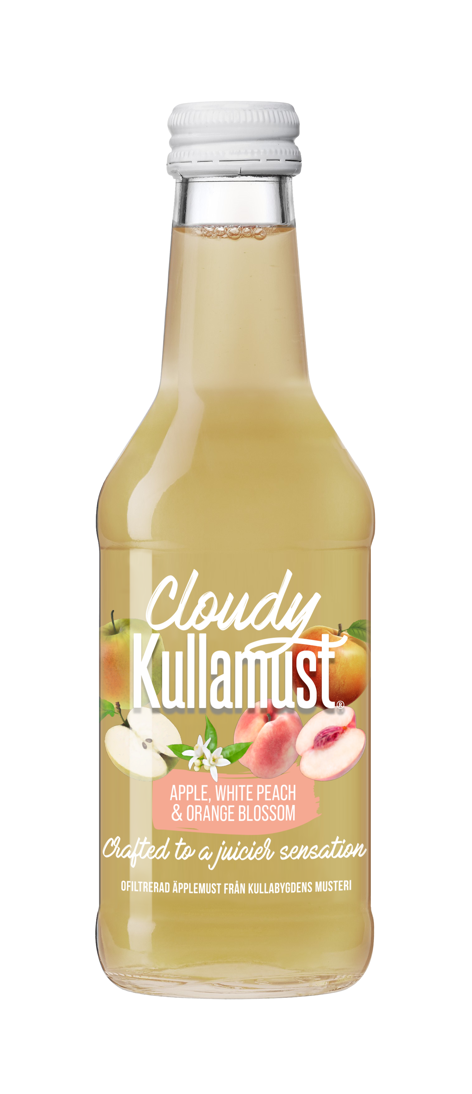 Cloudy Äpplemust Apple/ White Peach