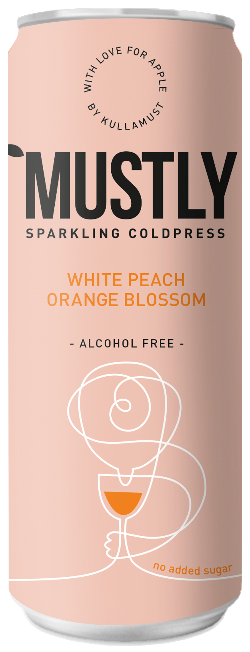 Sparkling Coldpress - White peach