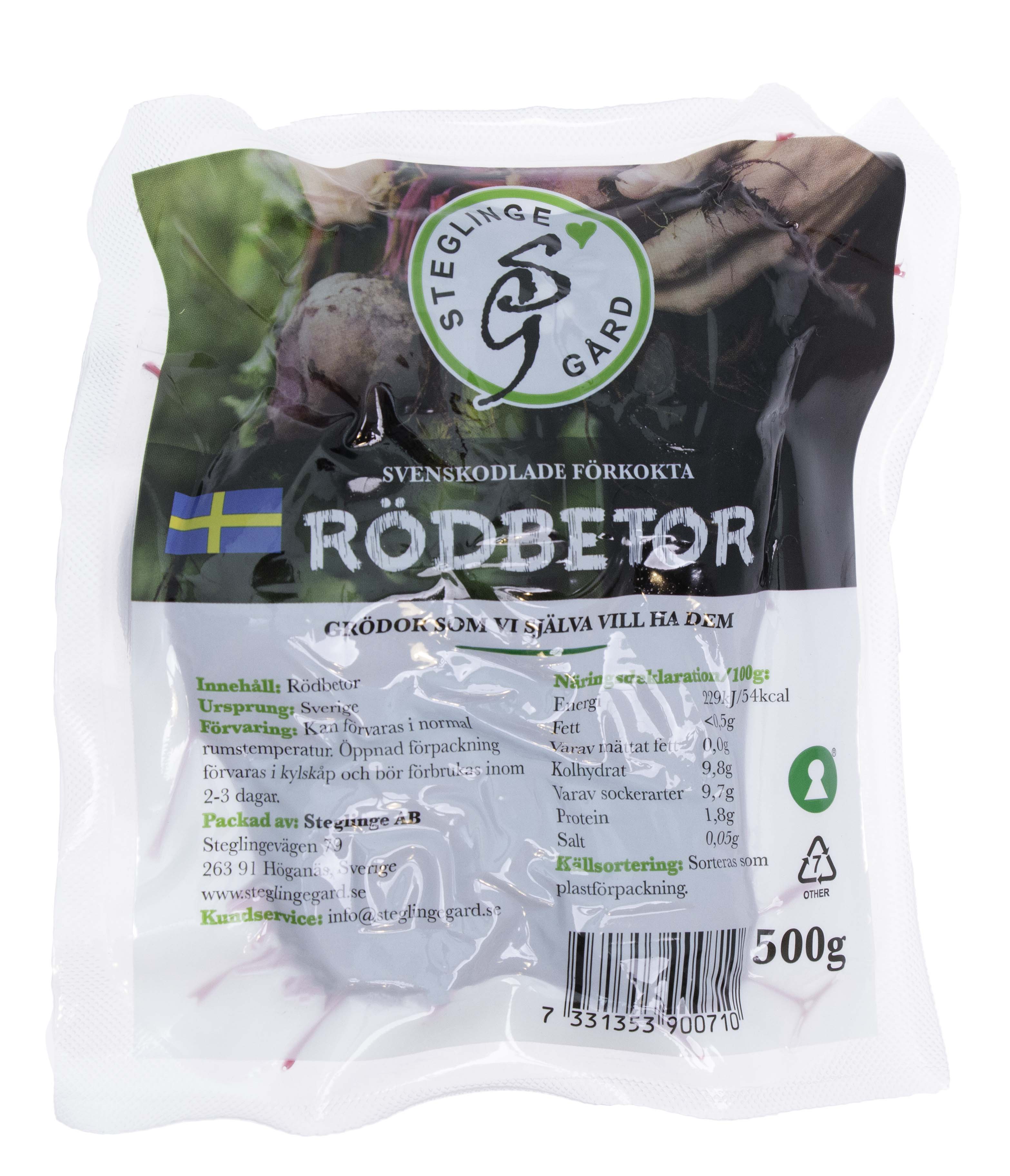 Rödbeta Förkokt