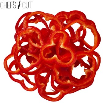 Paprika röd, hela ringar