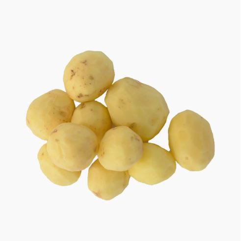 Potatis lättskalad