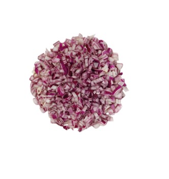 Rödlök tärnad 6mm