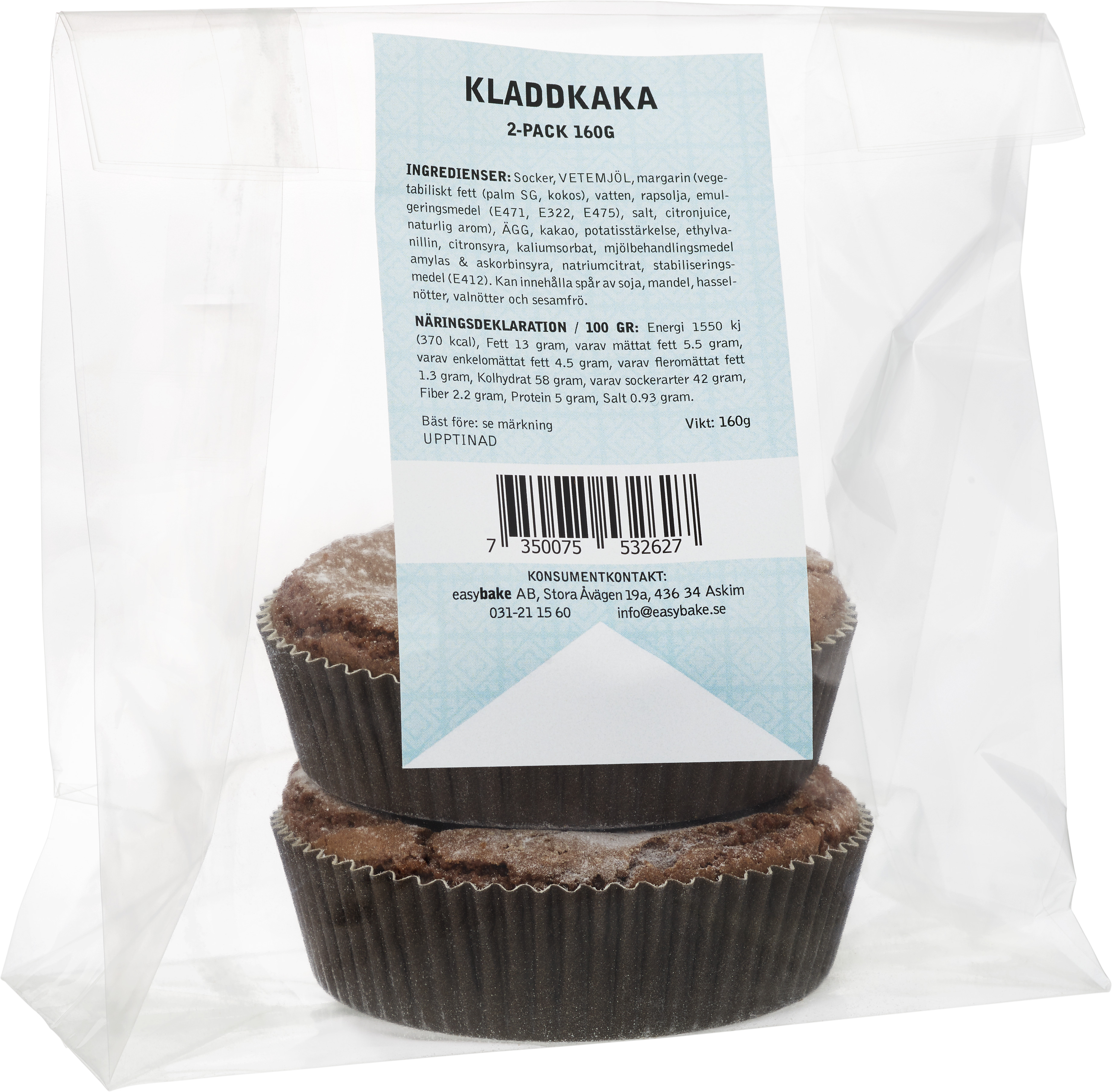 Vit kladdkaka