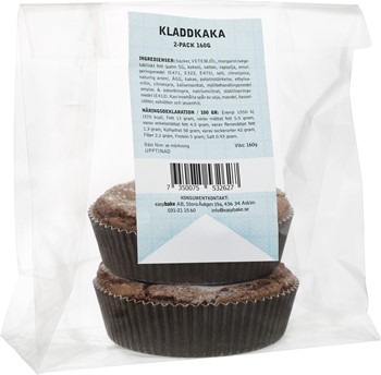 Kladdkaka 2-pack