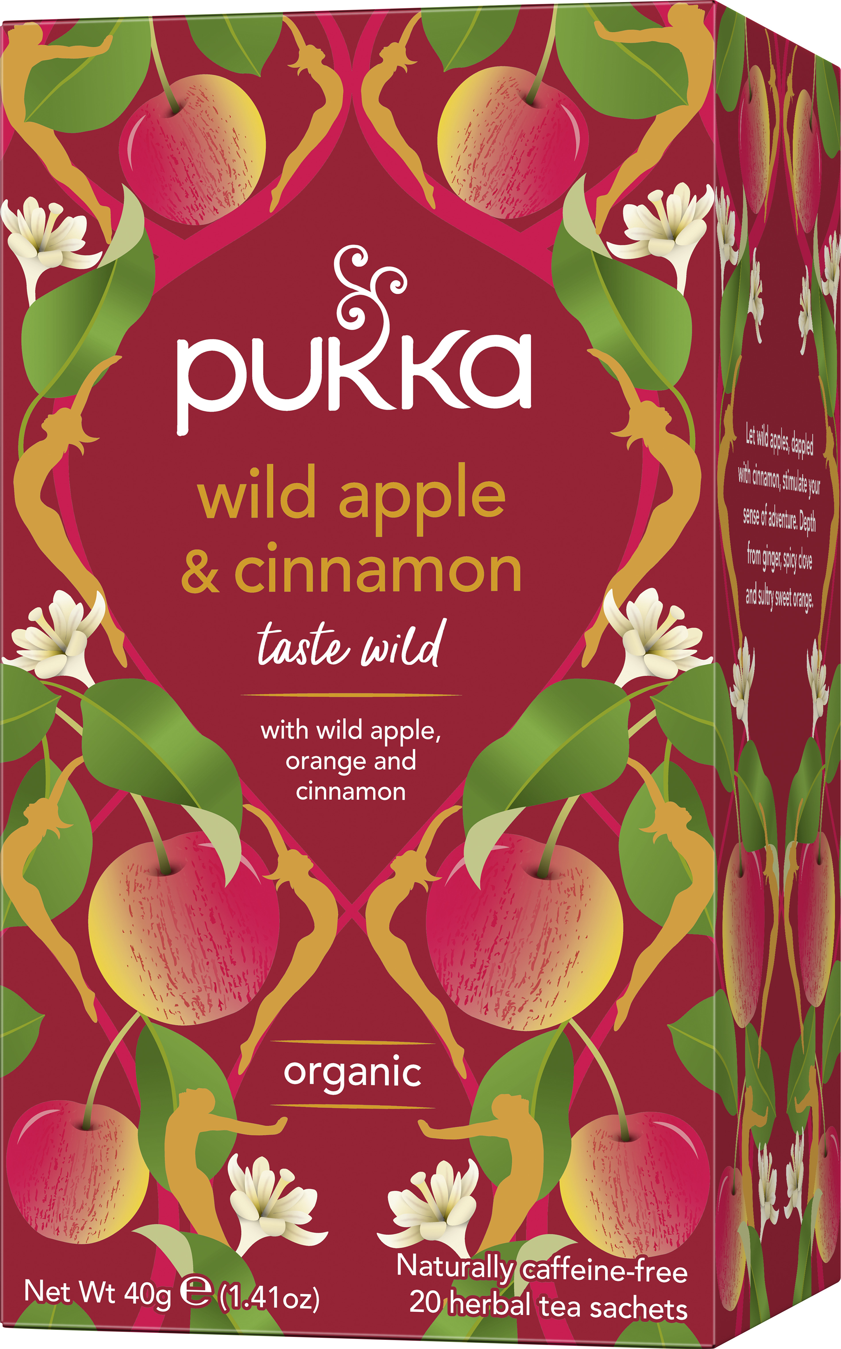 Pukka Wild Apple & Cinnamon Örtte EKO