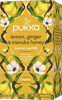 Pukka Lemon, Ginger & Honey Örtte EKO