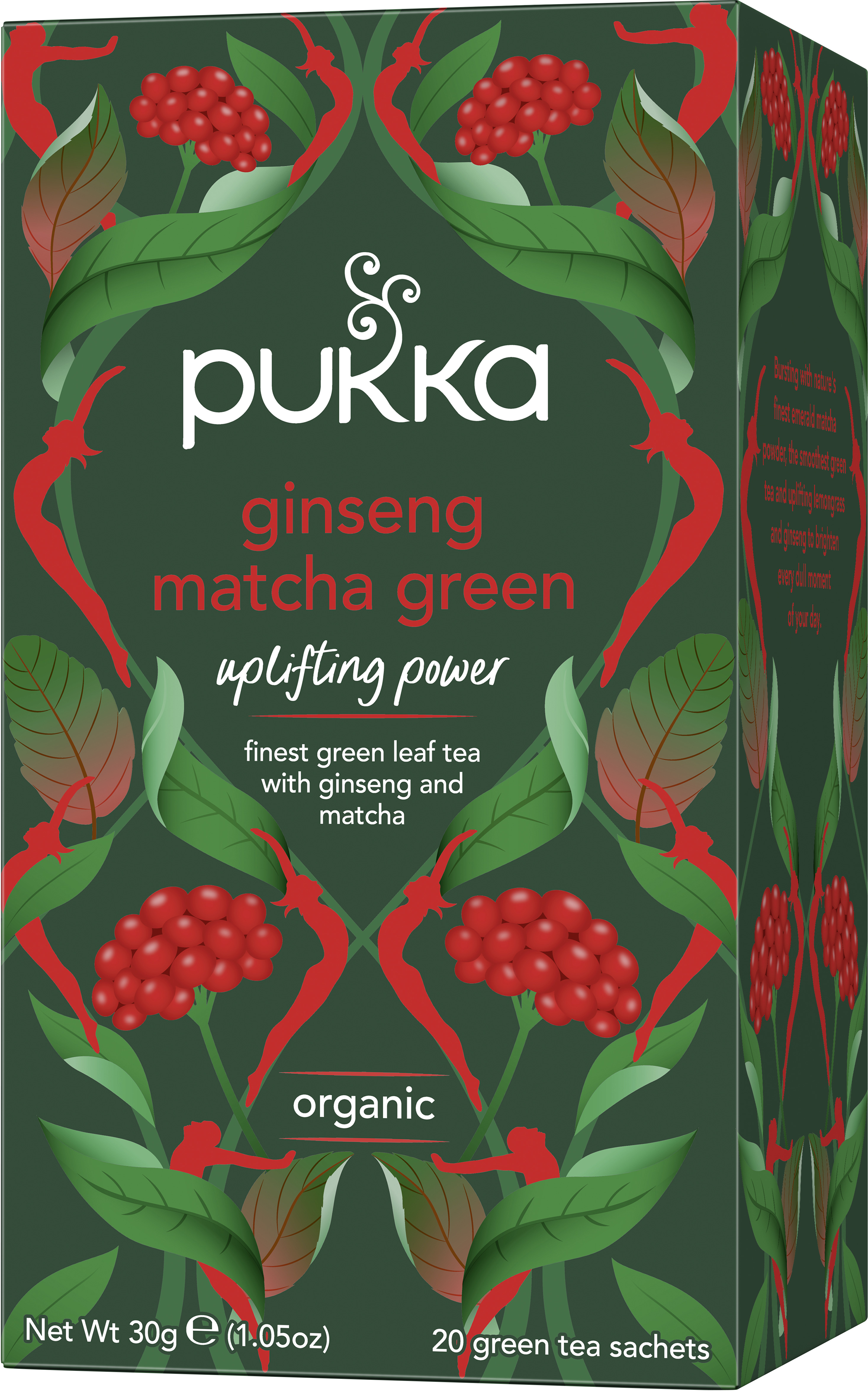 Pukka Ginseng Matcha Green Grönt te EKO