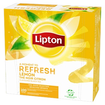 Lipton Svart Te Lemon 