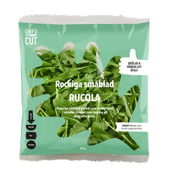 Rockiga småblad Ruccola