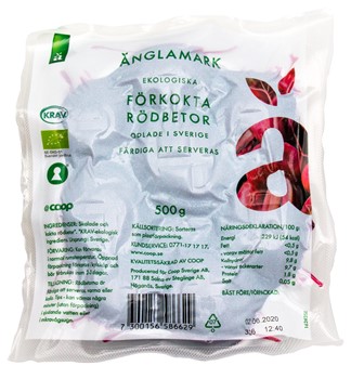 Rödbeta förkokt KRAV Änglamark