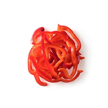 Paprika röd halvring