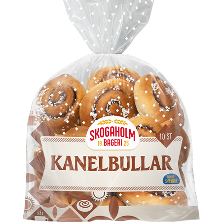 Kanelbullar 10-P Fryst