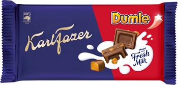 Karl Fazer Mjölkchoklad med Dumle