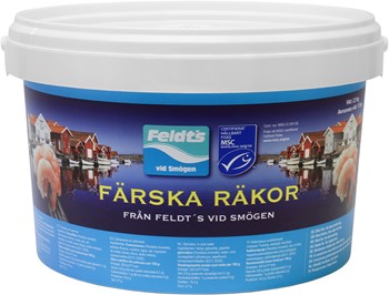 Färskinlagda räkor i lake, MSC