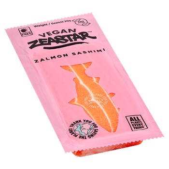 Sashimi Zalmon vegansk