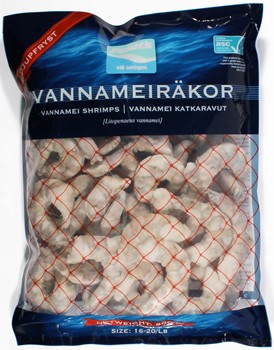 Vannameiräka, PND, IQF, ASC