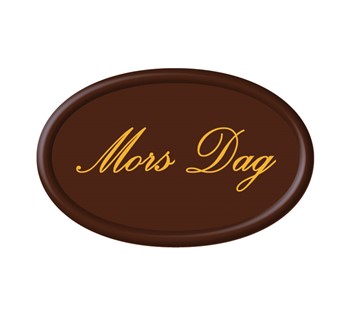 Chokladdekoration Mors dag