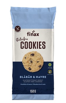 Blå & Havre Cookies