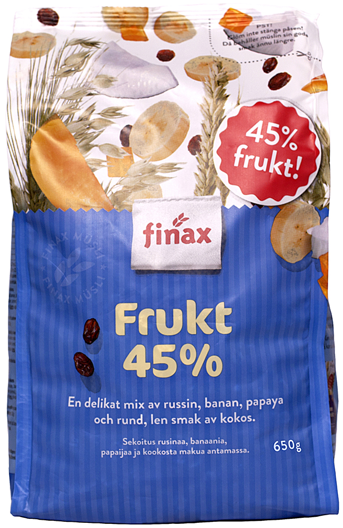 Frukt 45 %