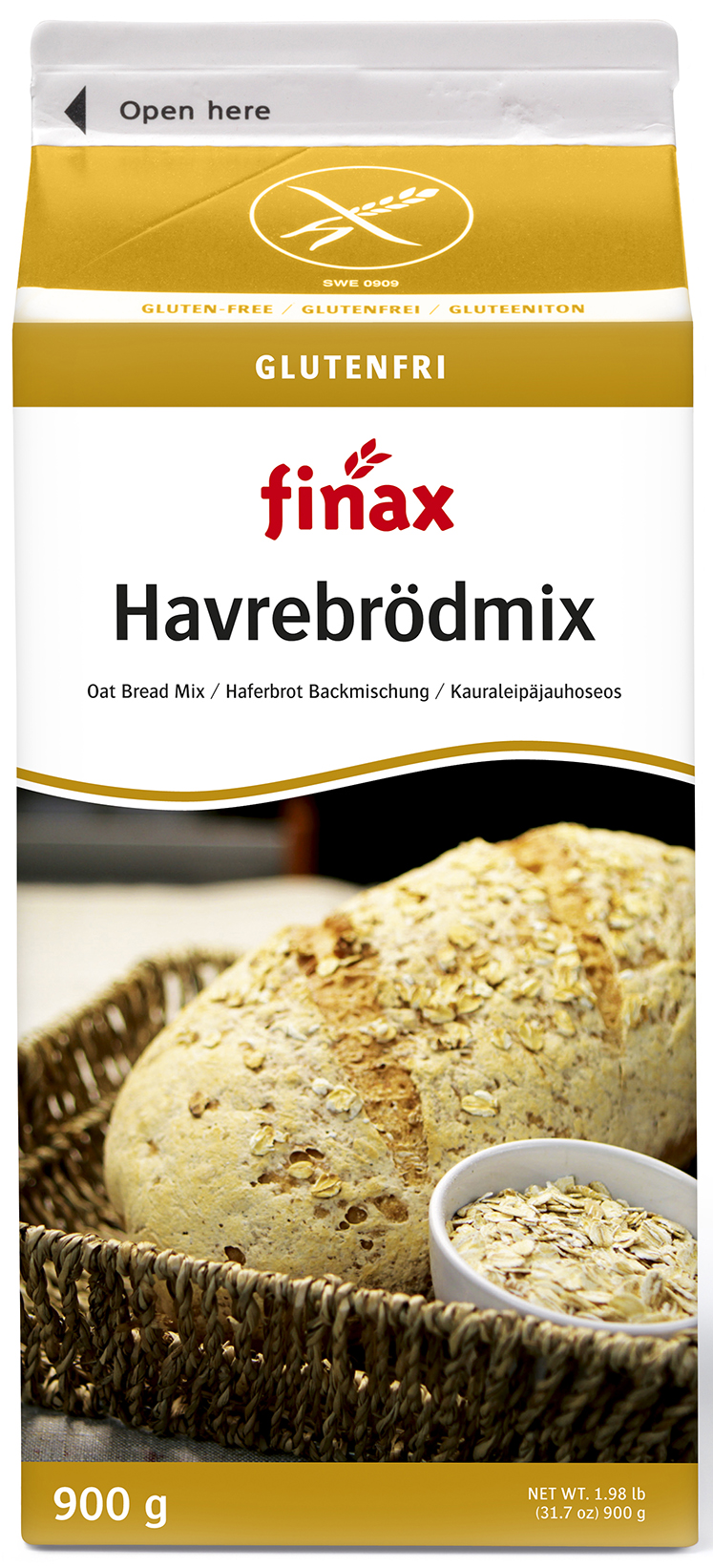 Glutenfri Havrebrödmix