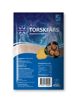 Torskfärs 450gr MSC