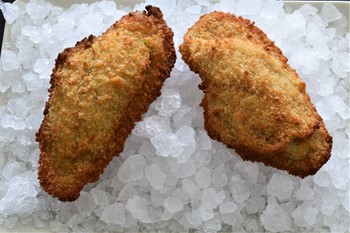 Sprödbakad Sejfile med räkor/dill MSC