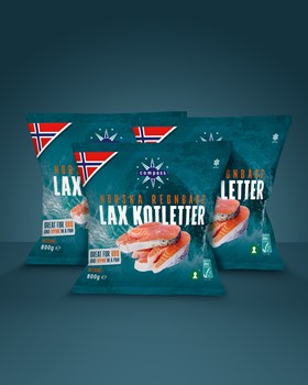 Norska regnbågslax koteletter ASC