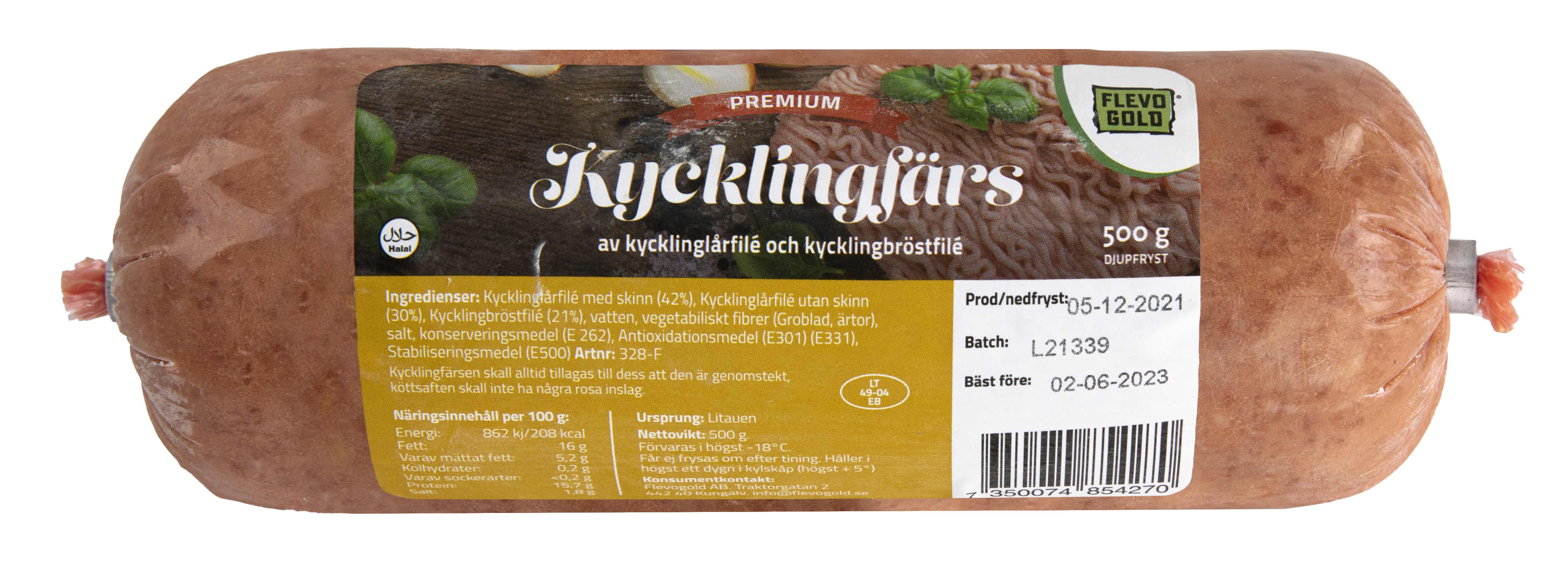 Kycklingfärs