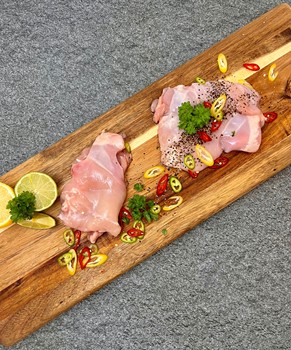 Kycklinglår utan skinn