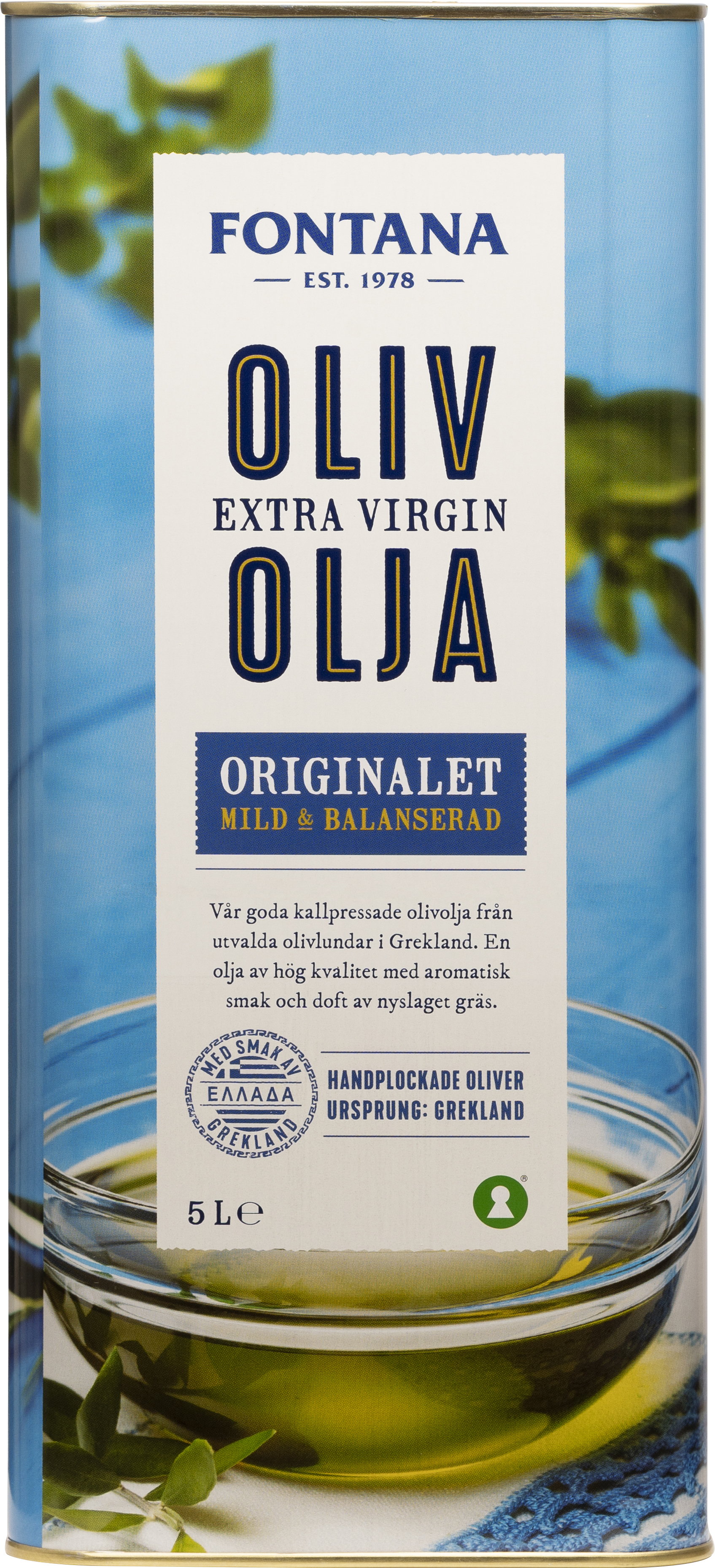 Olivolja Originalet Extra Virgin 5L